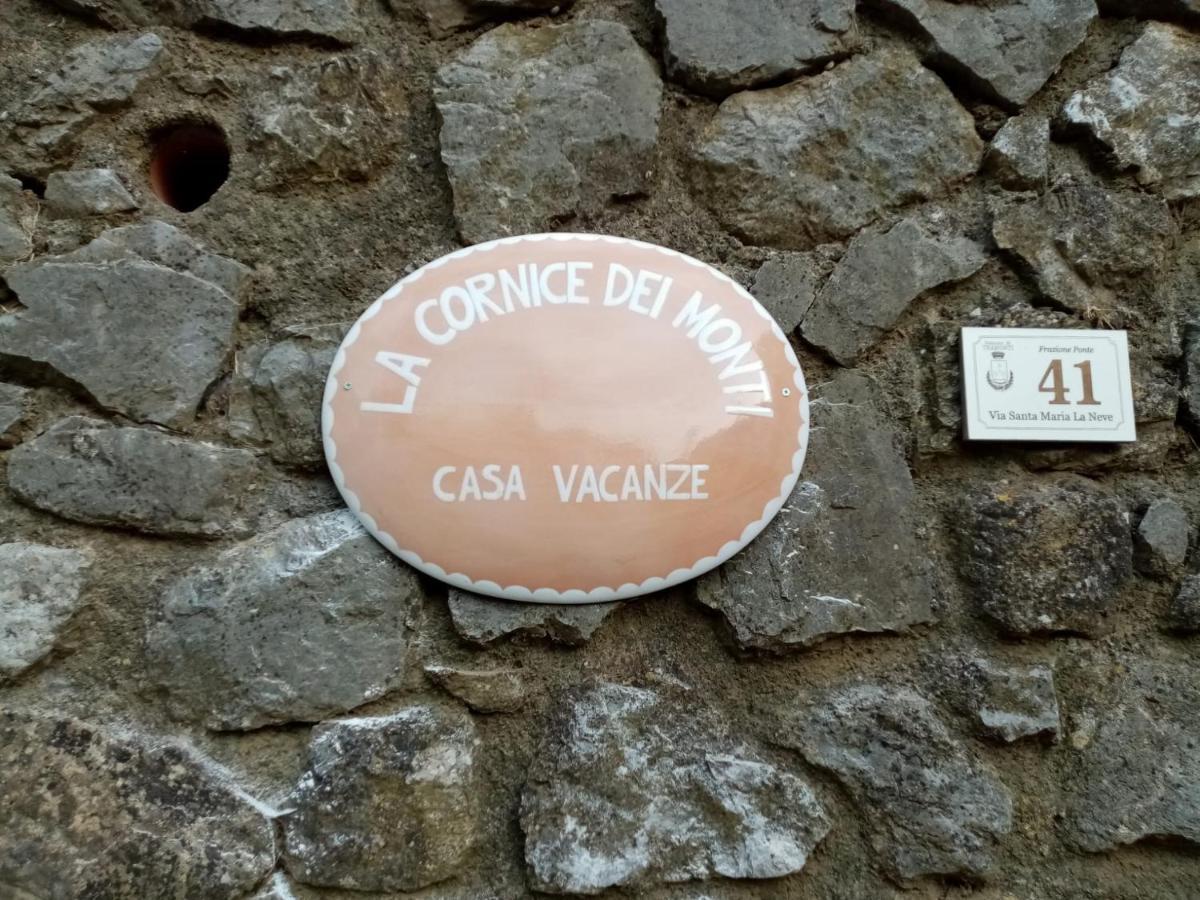 La Cornice Dei Monti Tramonti Exterior foto